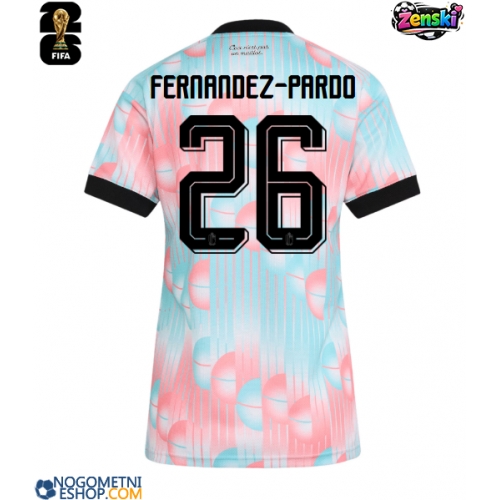 Ženski Nogometni dresi Belgija Matias Fernandez-Pardo #26 Gostujoči SP 2026 Kratek Rokav